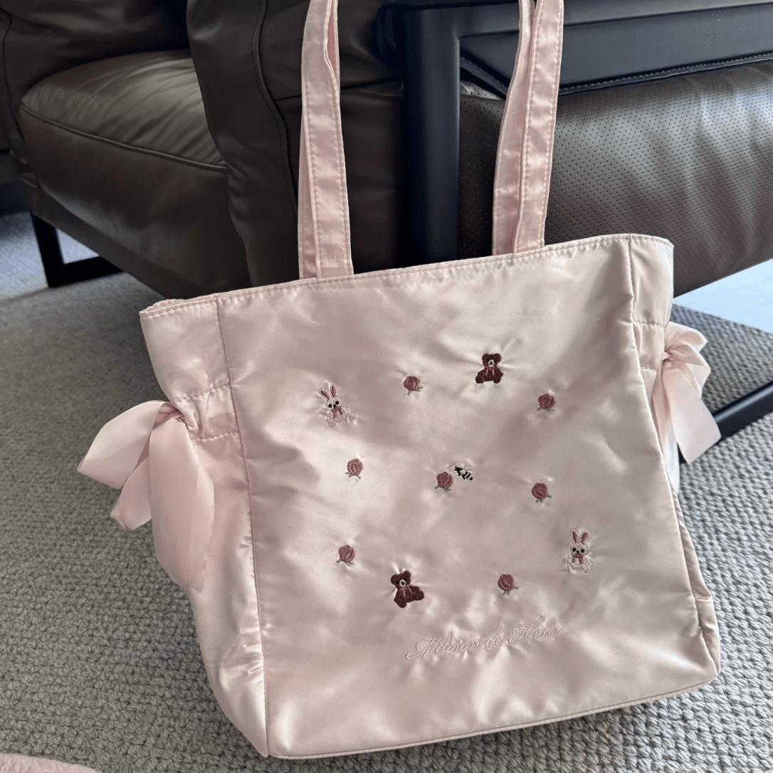 Sac à bandoulière Sweet Bunny Bear Rose