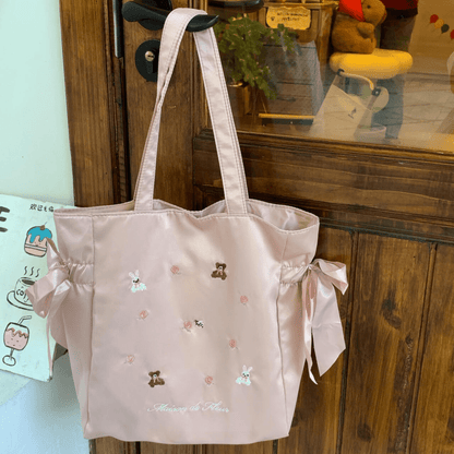 Sac à bandoulière Sweet Bunny Bear Rose