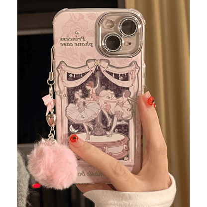 Coque iPhone Sweet Dancing Ballet Princess avec accessoires