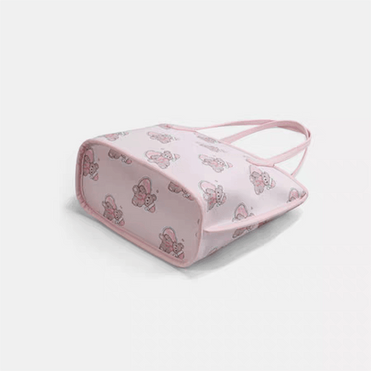 Sac en cuir avec ours kawaii