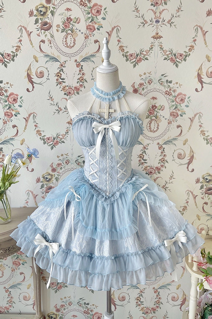 The Queen Of Lolitas Dress - Blue / XS - dress