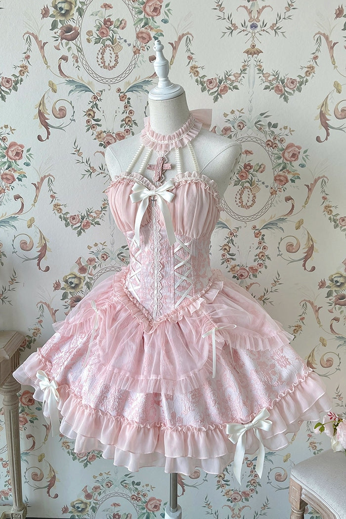 The Queen Of Lolitas Dress - Pink / XS - dress