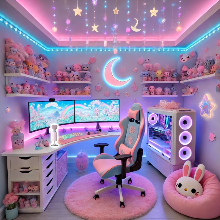 Valentine Pink Microphone Streaming