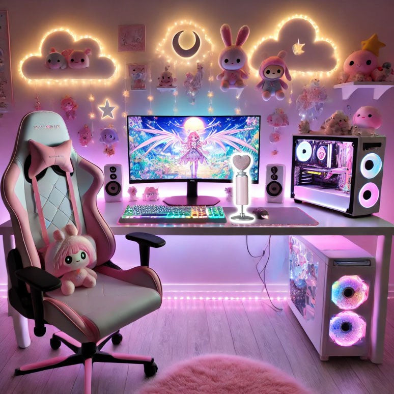 Valentine Pink Microphone Streaming