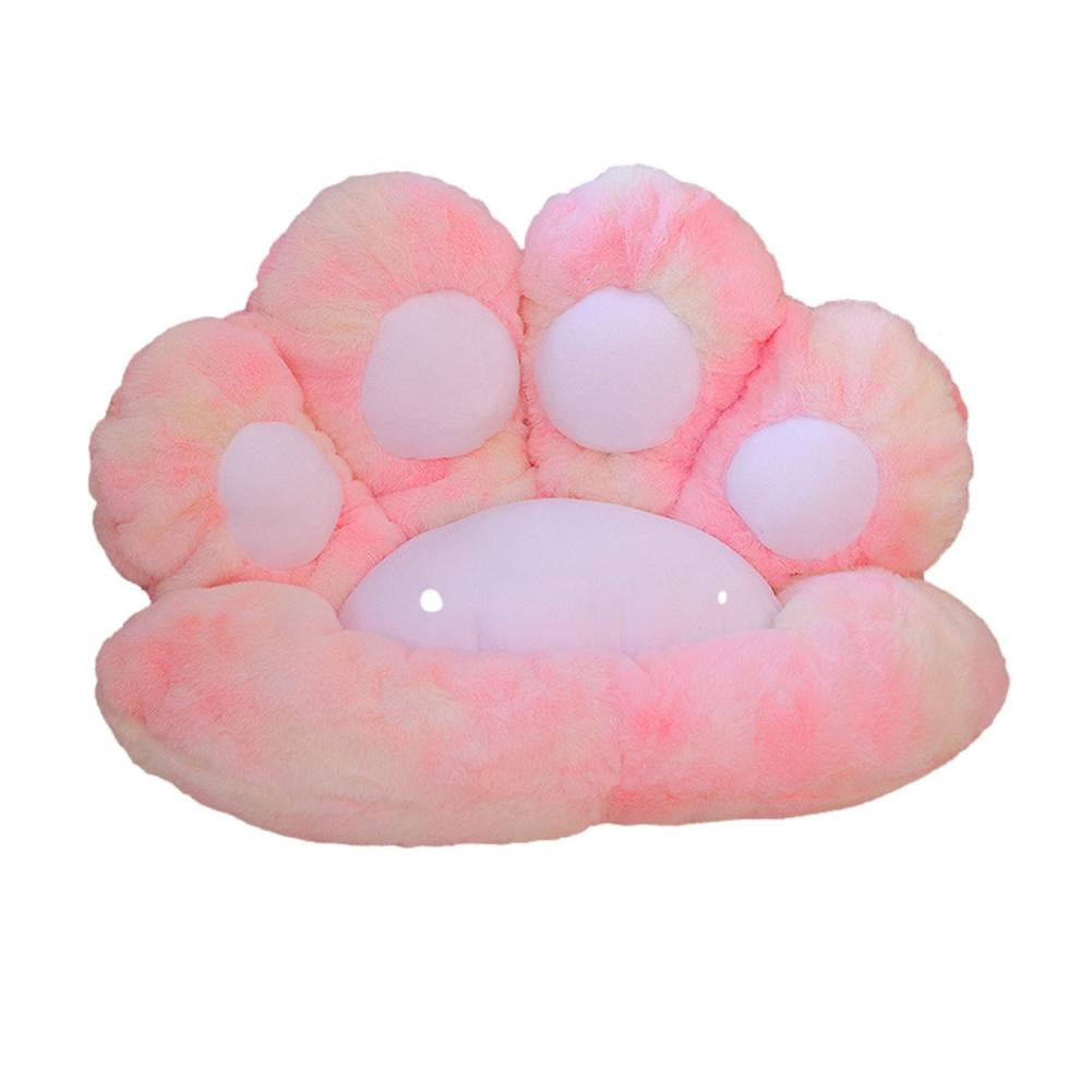 Tie-dye paw gamer chair cushion - cushions - gamer - gamers - pillow - pillows
