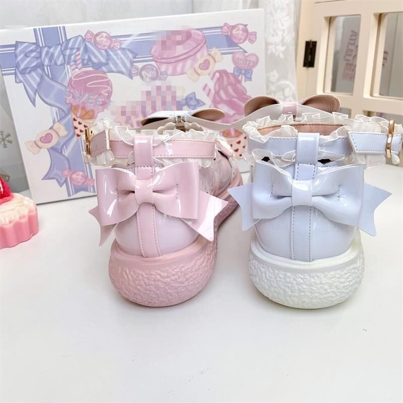 Tiny Bun Lolita Mary Janes - bunnies, bunny, bunny shoes, fairy kei, footwear Kawaii Babe