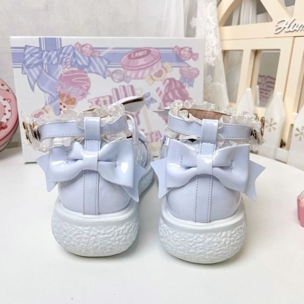 Tiny Bun Lolita Mary Janes - bunnies, bunny, bunny shoes, fairy kei, footwear Kawaii Babe