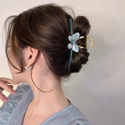 Trendy Colorful Butterfly Claw Clip Hair Clip