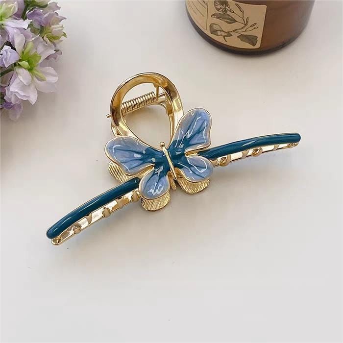 Trendy Colorful Butterfly Claw Clip Hair Clip