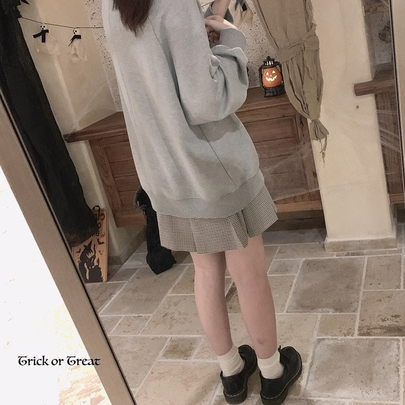 Trick or Treat Crewneck - crewneck, crewneck sweater, sweatshirt, sweatshirts, crewnecks