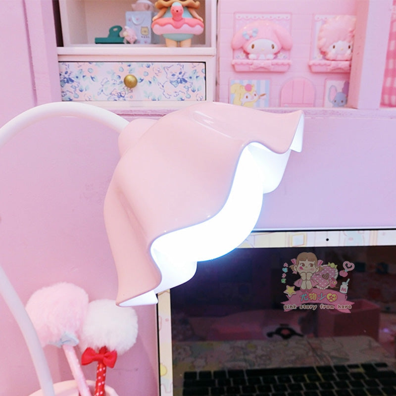 Tulip Desk Lamp - bedroom, bedroom decor, lamp, desk fairy kei