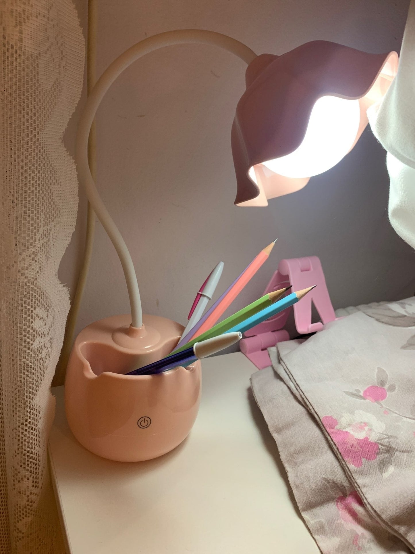 Tulip Desk Lamp - bedroom, bedroom decor, lamp, desk fairy kei