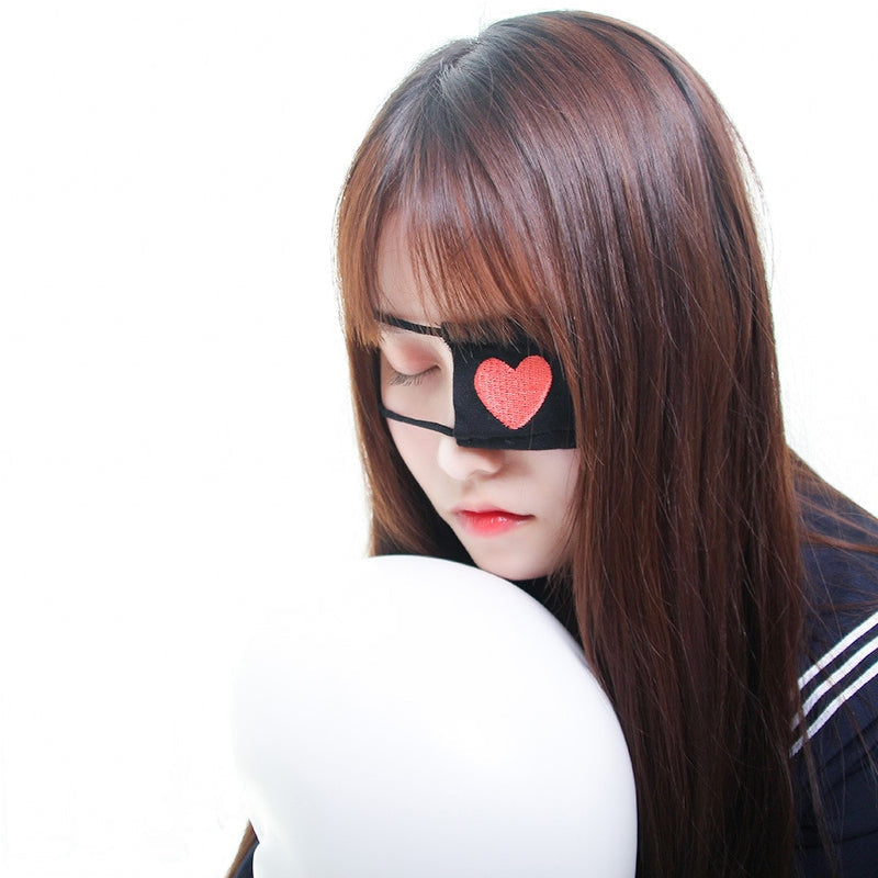 Valentine Lovecore Eye Patch - cosplay, eye patch, eyepatch, eyeshade, eyewear