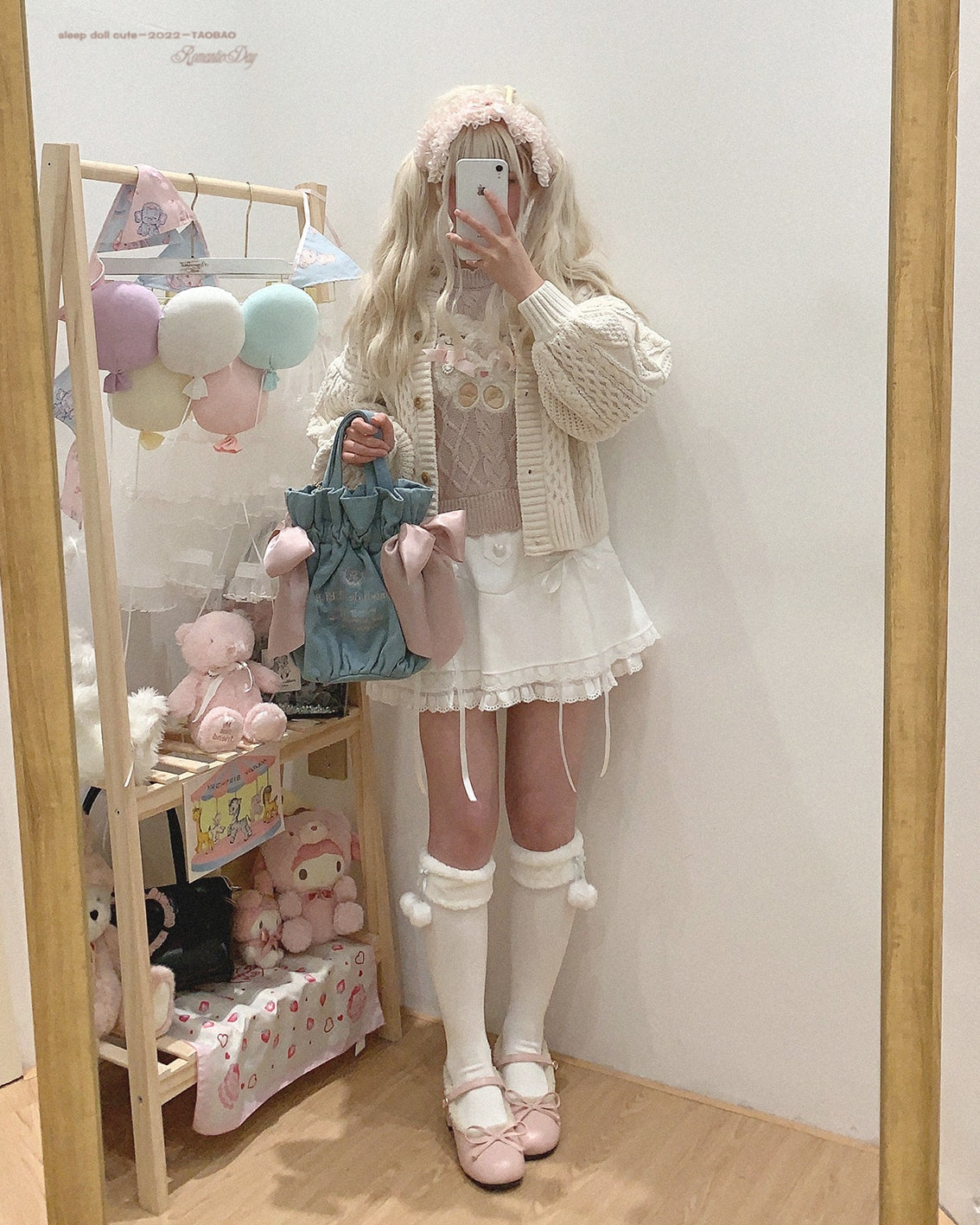 Vintage Teddy Knit Crewneck - bears, cardigan, knit, knitted, knitwear Kawaii Babe