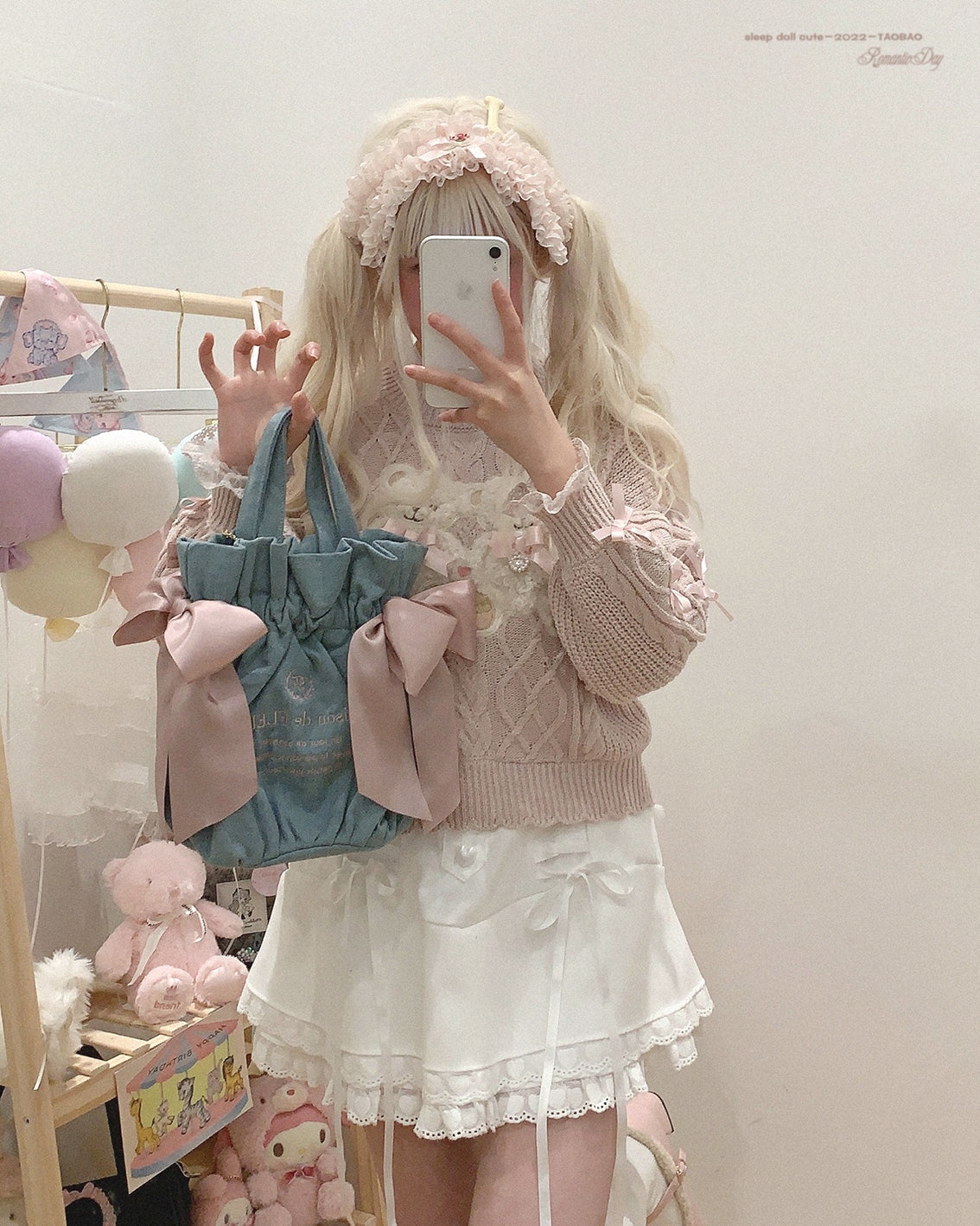 Vintage Teddy Knit Crewneck - bears, cardigan, knit, knitted, knitwear Kawaii Babe