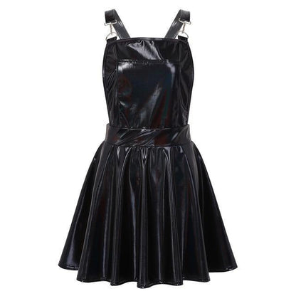 Vinyl princess jumpsuit - coveralls - dress - dresses - holographic - jumpers