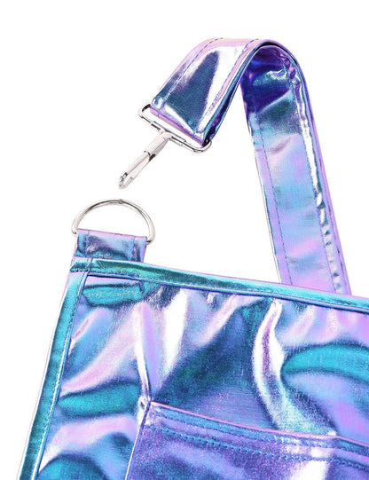 Vinyl princess jumpsuit - coveralls - dress - dresses - holographic - jumpers