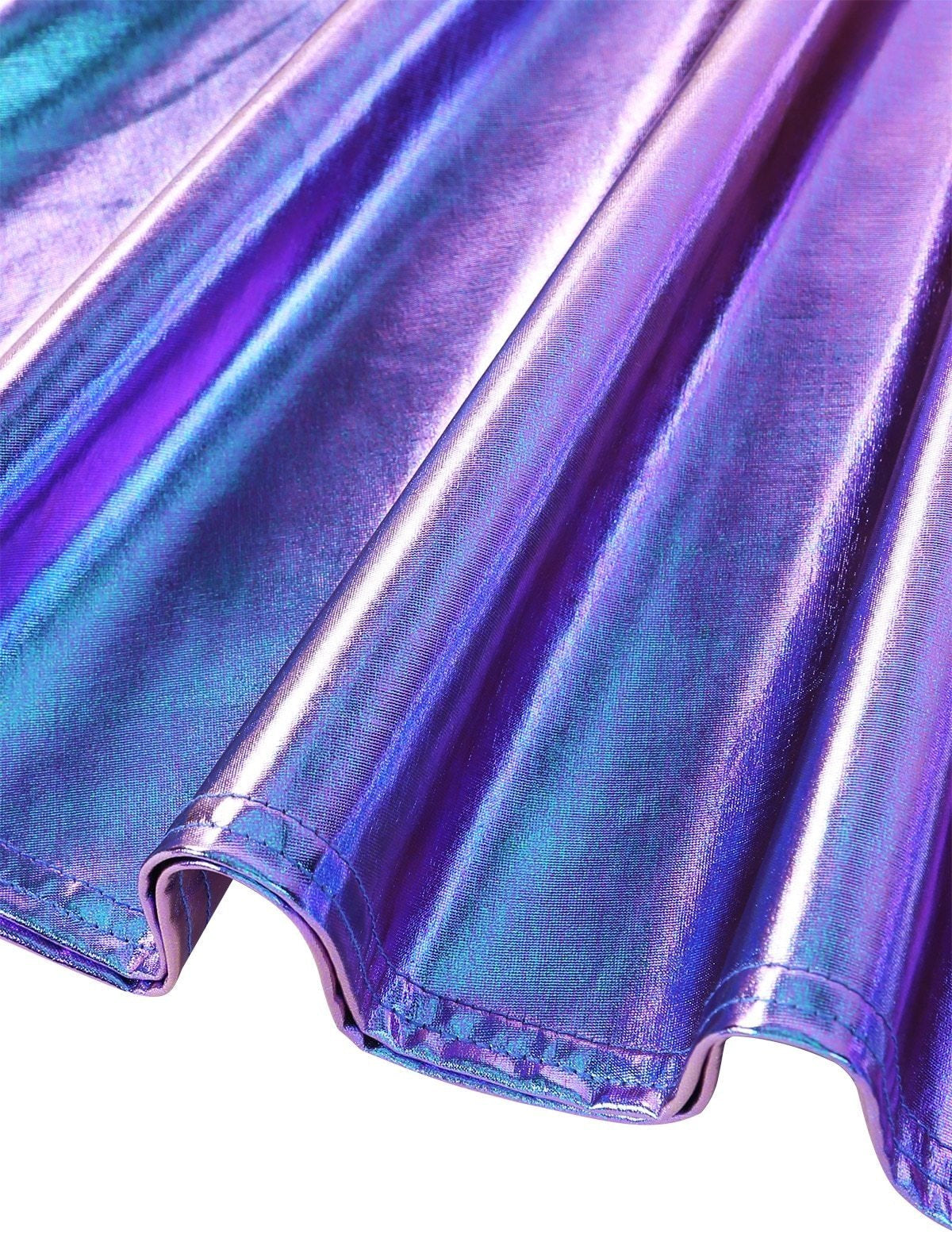 Vinyl princess jumpsuit - coveralls - dress - dresses - holographic - jumpers