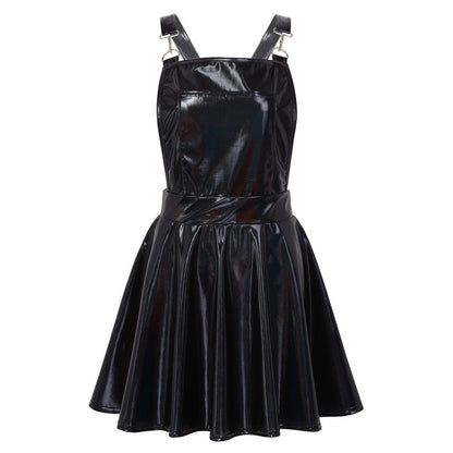 Vinyl princess jumpsuit - coveralls - dress - dresses - holographic - jumpers