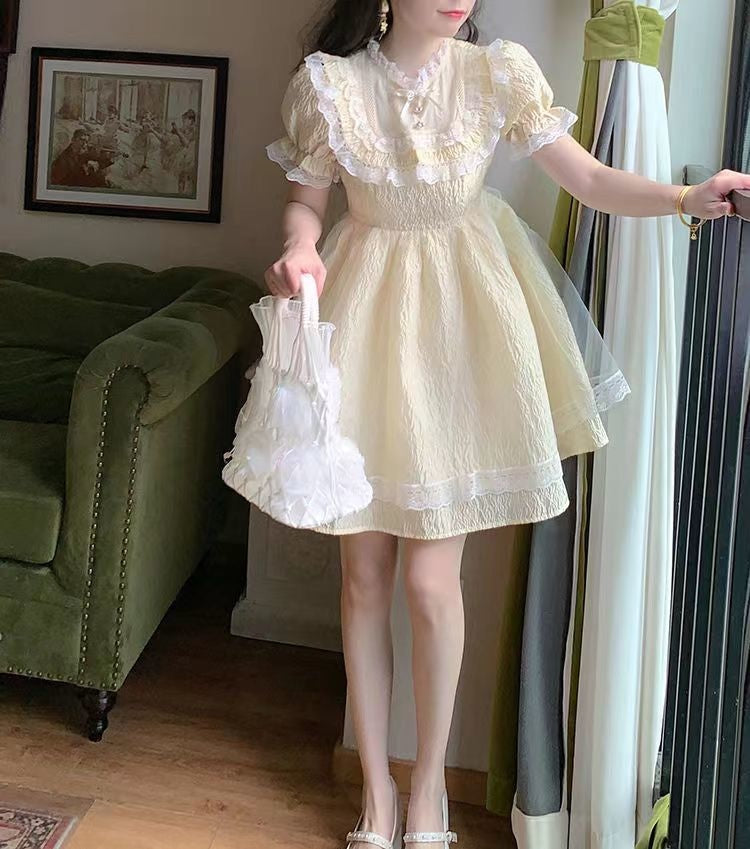 Yellow Sweetheart Dress - Dresses