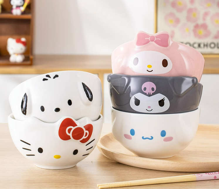 Cartoon Ceramic Bowls and Plates KI394