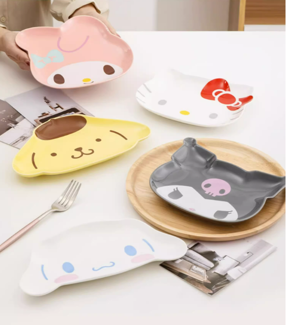 Cartoon Ceramic Bowls and Plates KI394