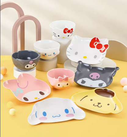 Cartoon Ceramic Bowls and Plates KI394