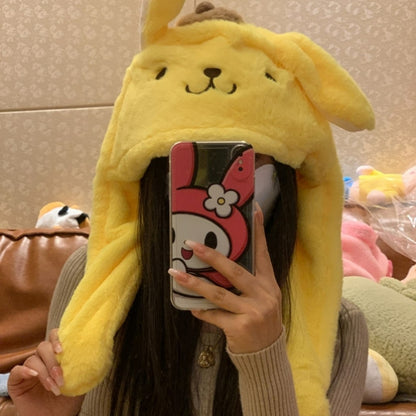 Anime Moving Ears Plush Hat KI254