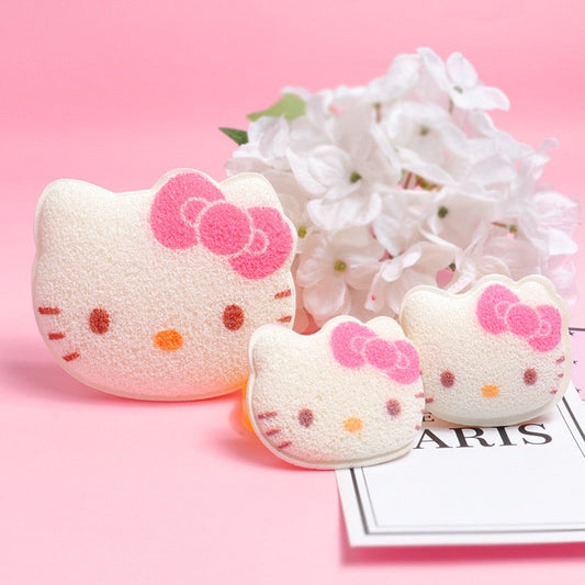 Kitty Shower Facial Sponge and Glove - Lovesickdoe