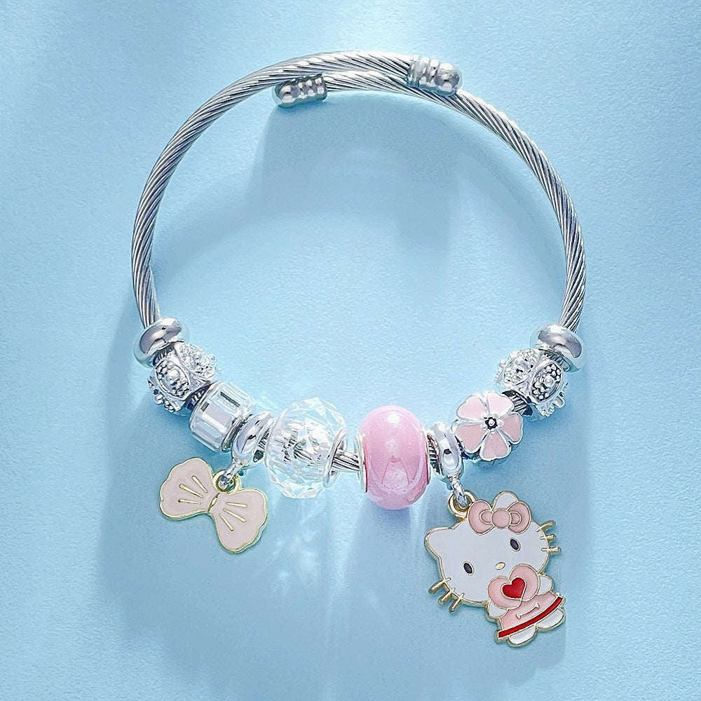 Bracelet Chaton Mignon KI283