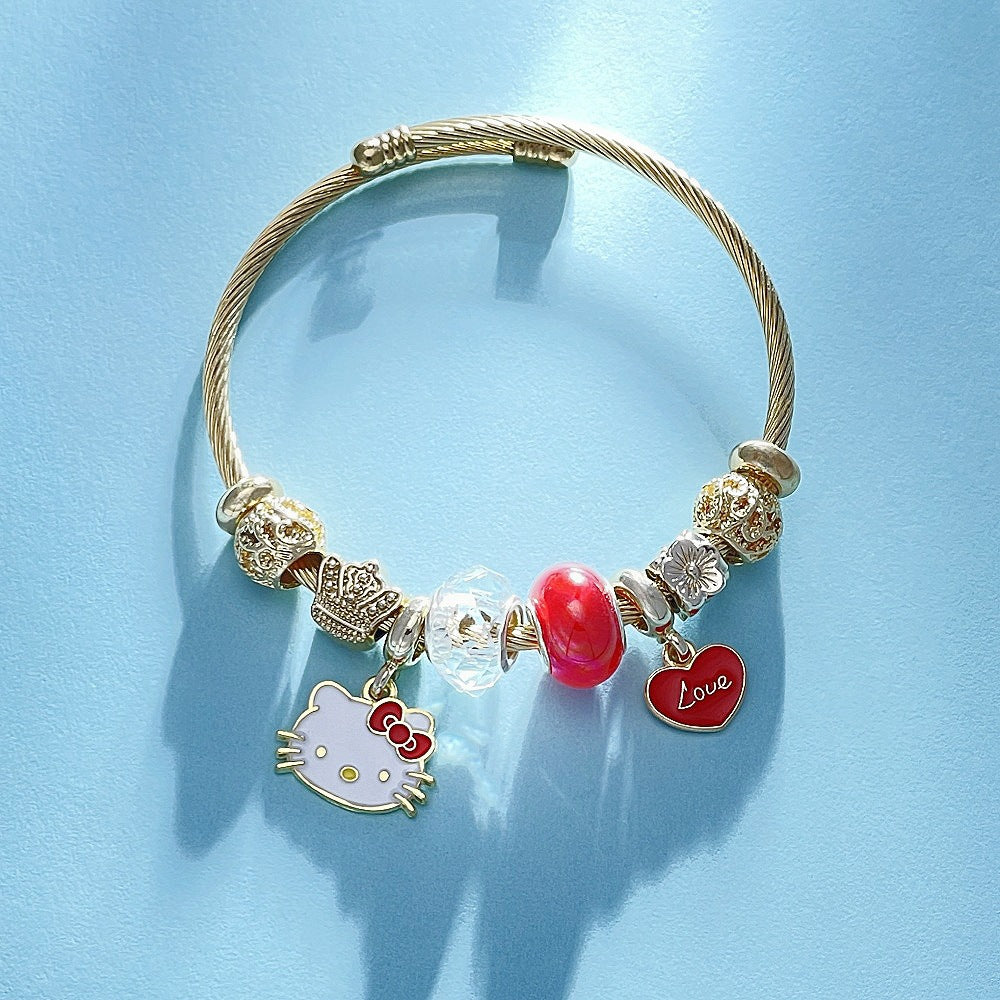 Bracelet Chaton Mignon KI283