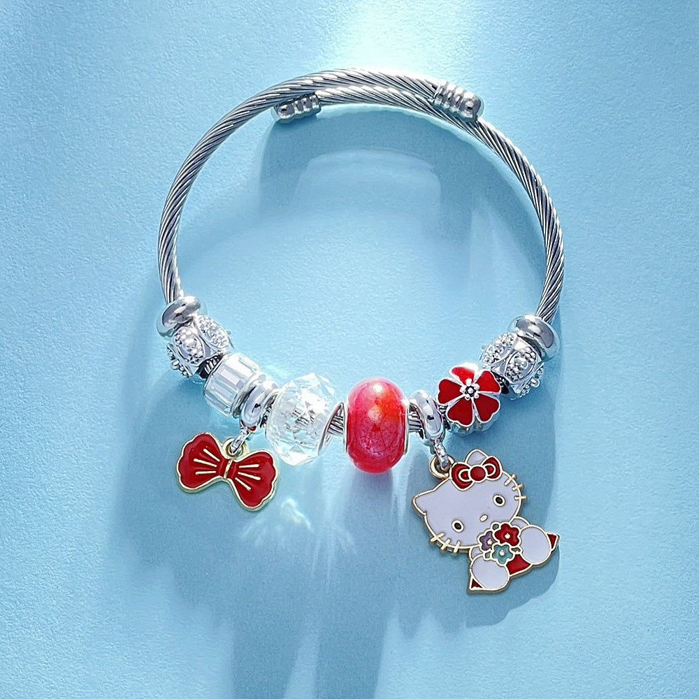 Bracelet Chaton Mignon KI283