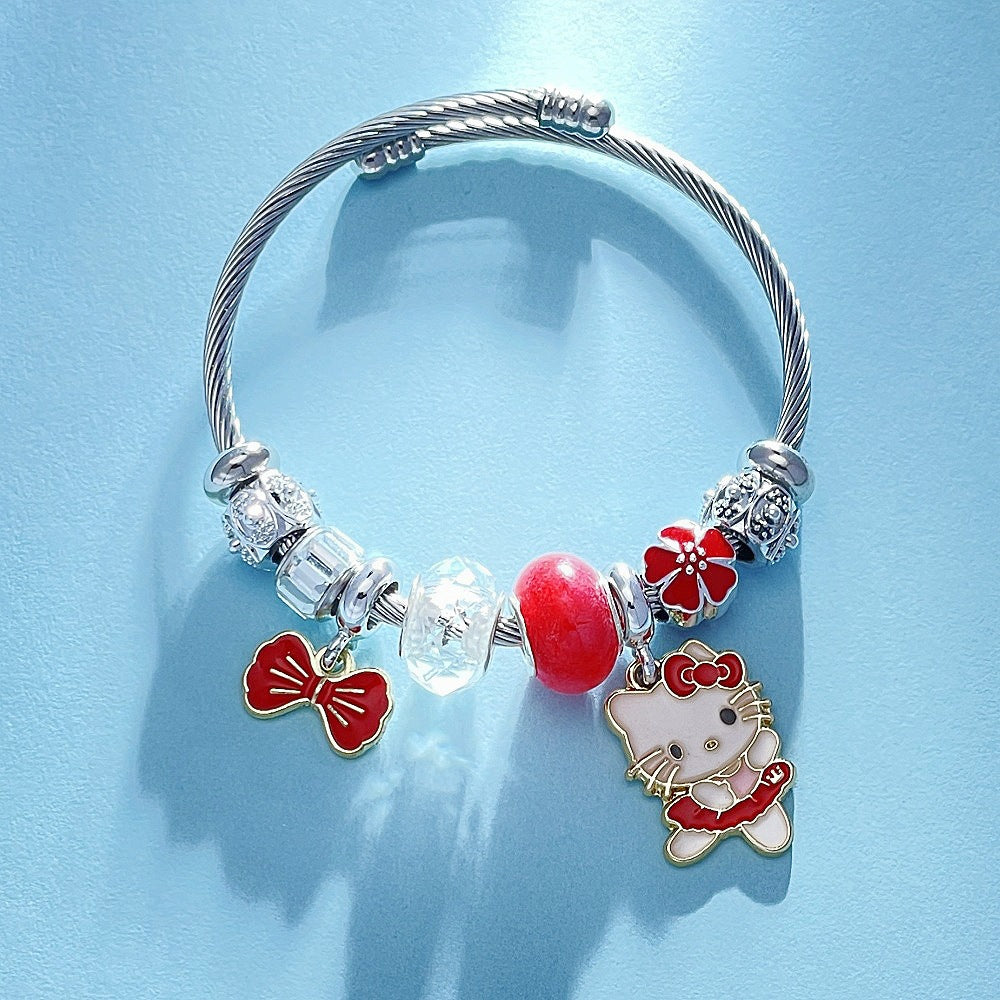 Bracelet Chaton Mignon KI283