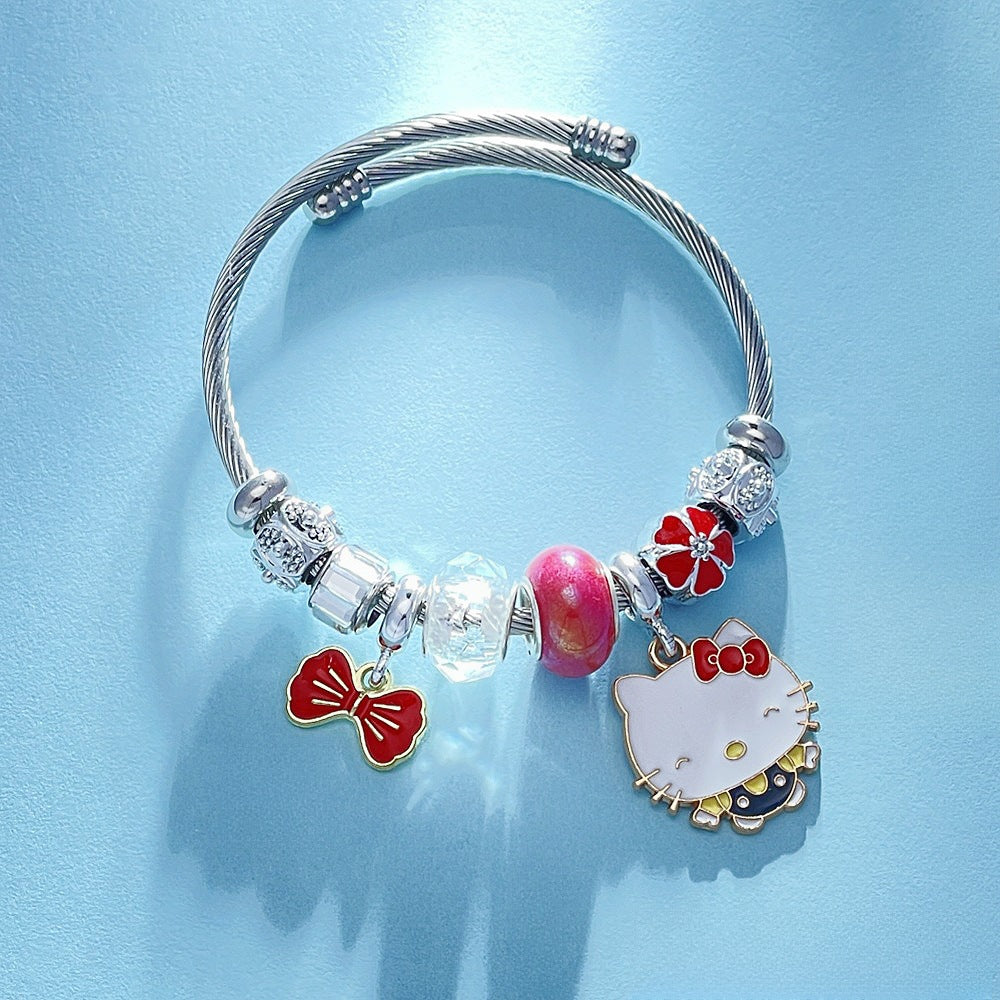 Bracelet Chaton Mignon KI283