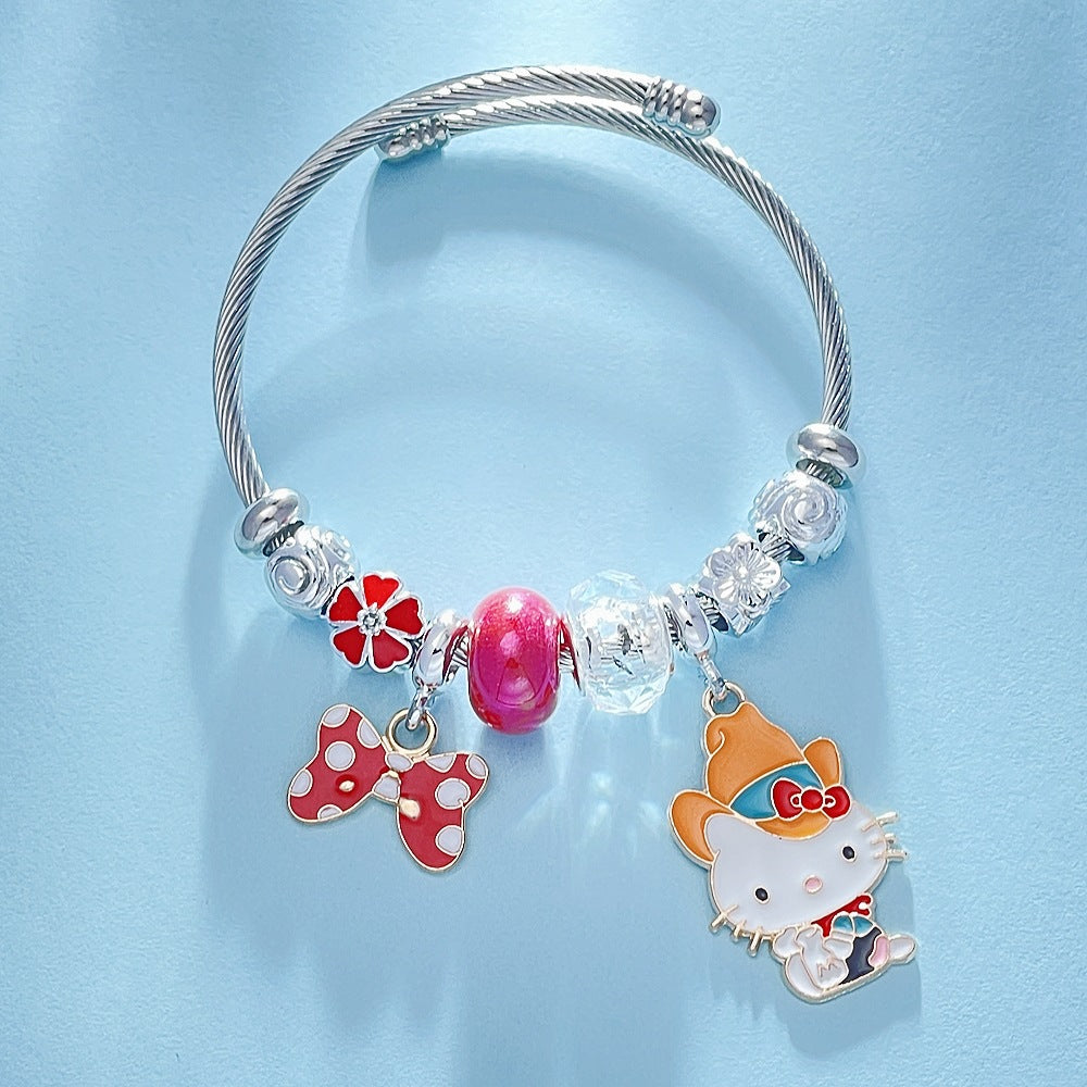 Bracelet Chaton Mignon KI283