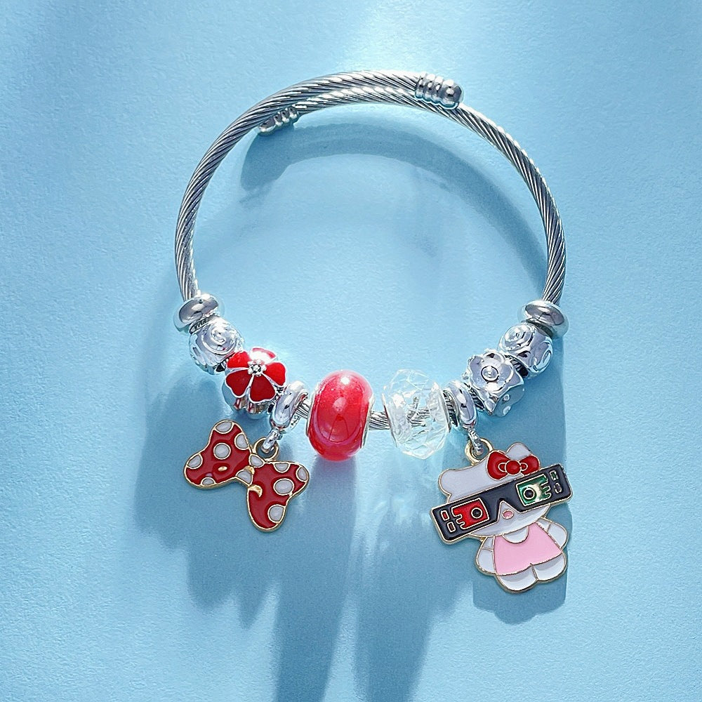 Bracelet Chaton Mignon KI283