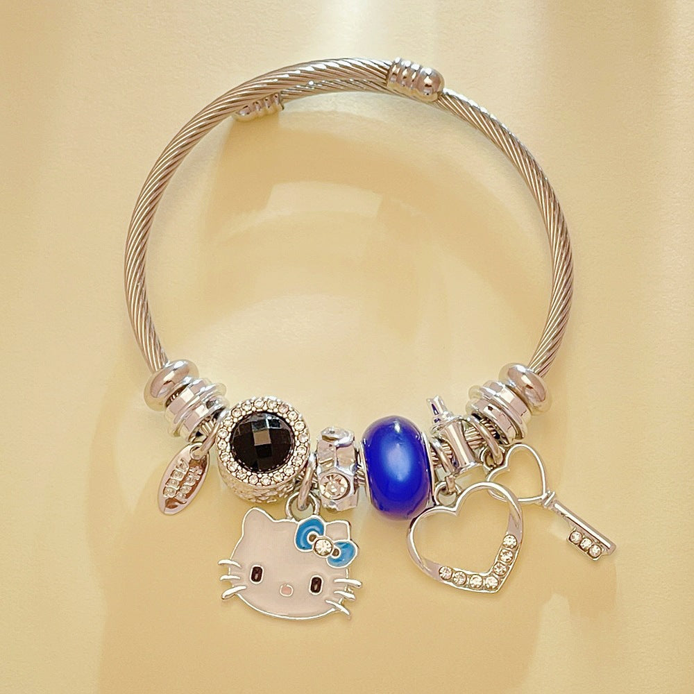 Bracelet Chaton Mignon KI283