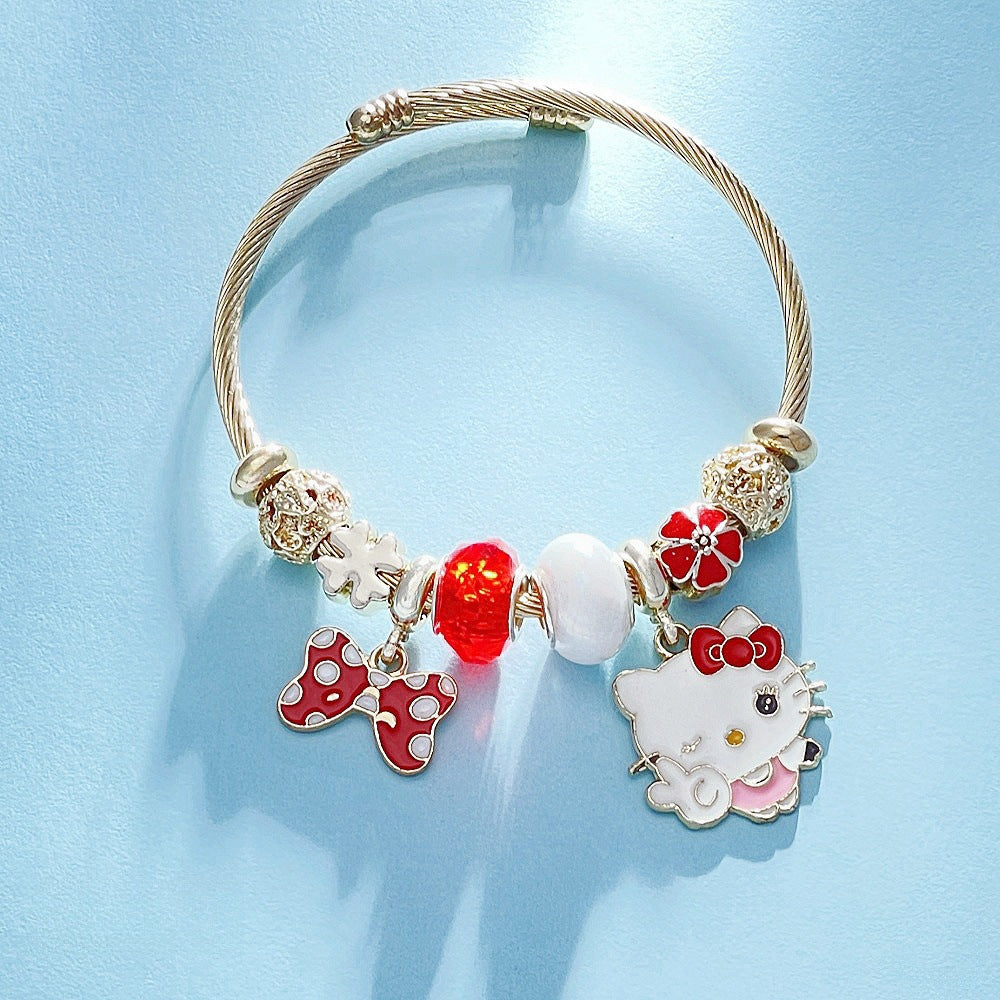 Bracelet Chaton Mignon KI283