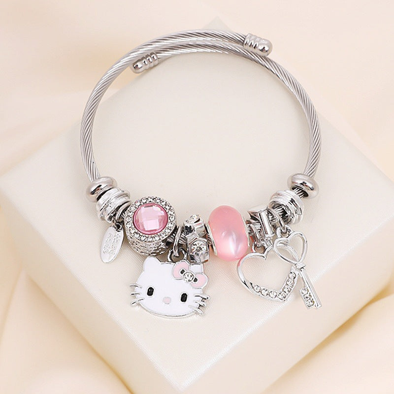 Bracelet Chaton Mignon KI283