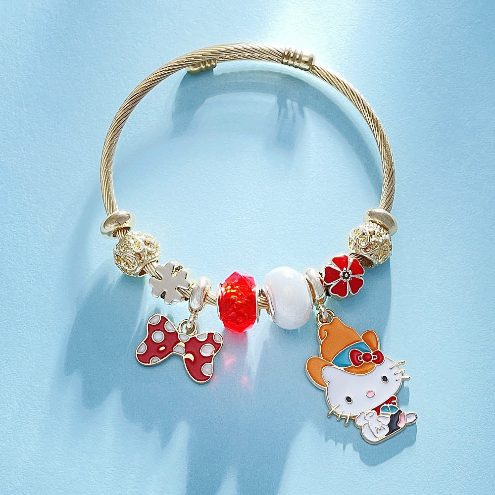 Bracelet Chaton Mignon KI283