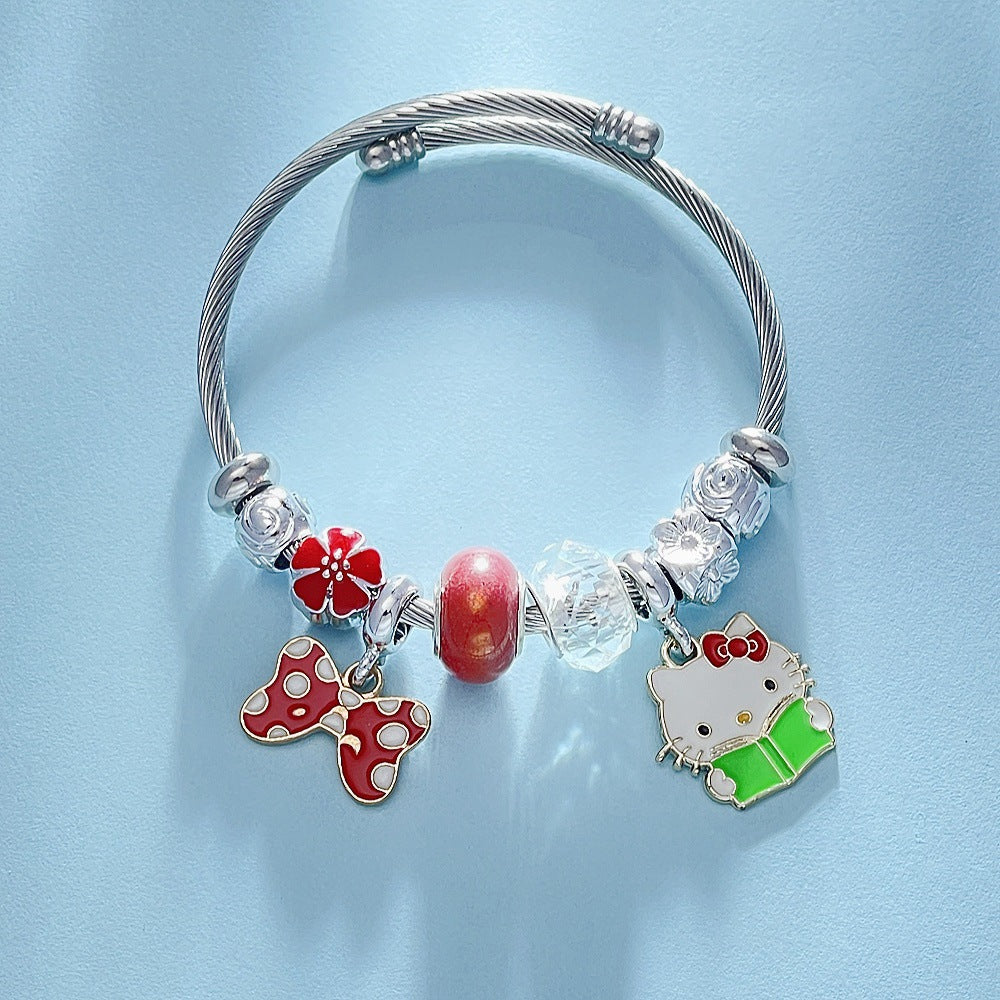 Bracelet Chaton Mignon KI283