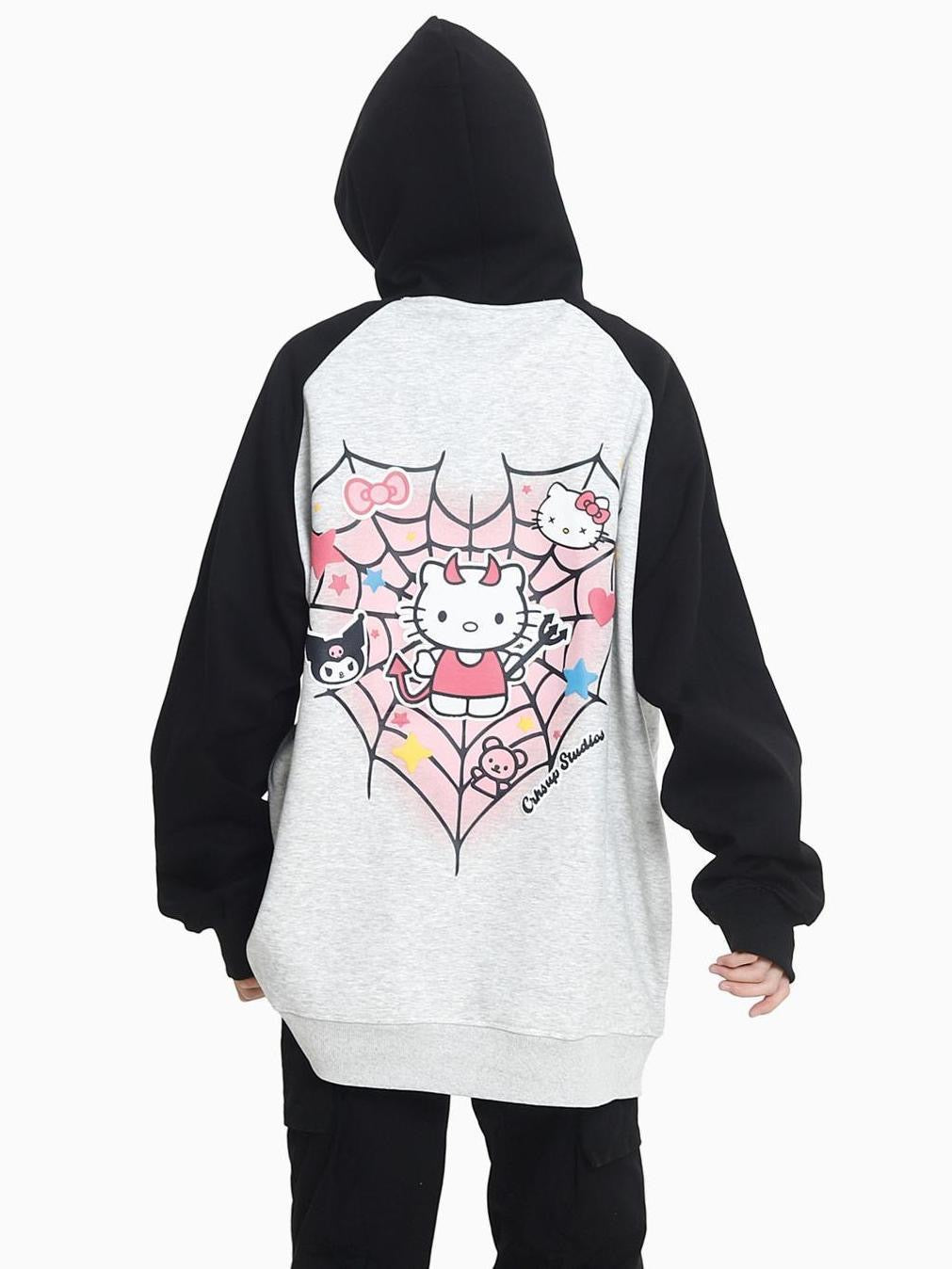 Sweat à capuche Kawaii Kitty KI237