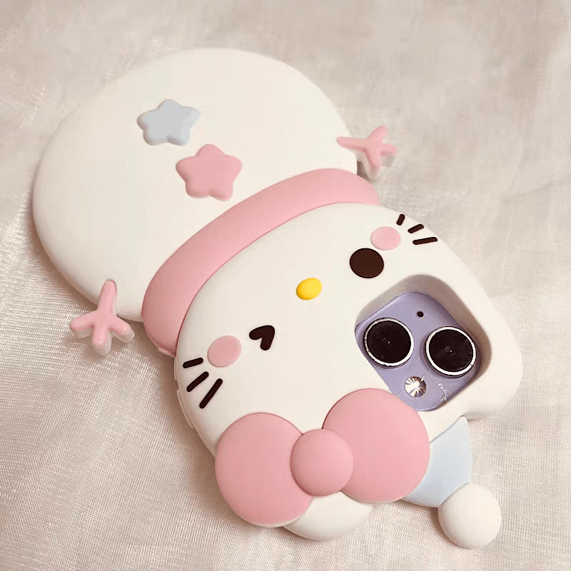 Kitty and Melody Snowman iPhone Case KI390